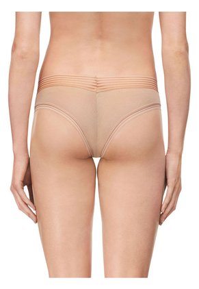 Pantie Beige Tipo Hipster Para Mujer Calvin Klein
