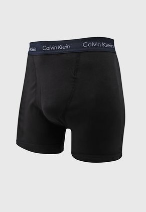 Bóxer x3 Negro-Multicolor Calvin Klein