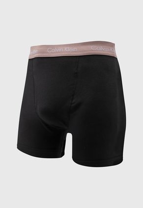 Bóxer x3 Negro-Multicolor Calvin Klein