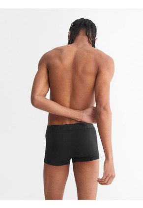 Bóxer Negro En Microfibra Low Rise Trunk Calvin Klein