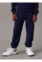 Joggers Azul Niño Azul Rectos Con Logo Calvin Klein de Calvin Klein