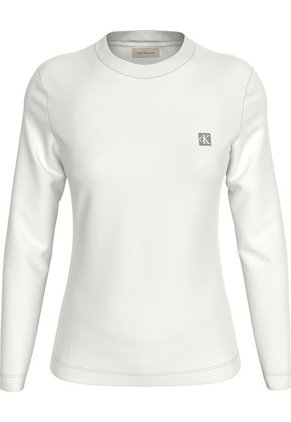 Camiseta Blanca Regular Manga Larga Calvin Klein