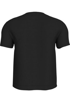 Camiseta Negra Regular Con Logo Institutional Calvin Klein