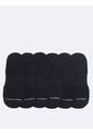 Pack Negro De 6 Medias Flat Knit Ghost Calvin Klein de Calvin Klein