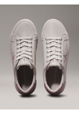 Tenis Rosado De Plataforma De Cuero Calvin Klein Calvin Klein