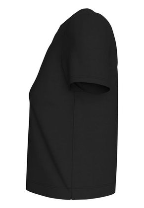 Camiseta Negra Regular Con Logo Institutional Calvin Klein