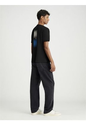 Camiseta Negra Gradient Fade Calvin Klein