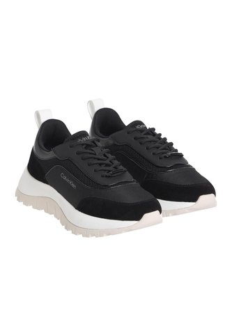 Tenis Multicolor Runner En Tejido De Malla Con Suela Gruesa Calvin Klein Calvin Klein