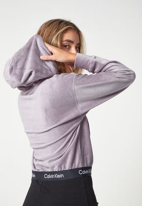 Hoodie Lila Calvin Klein Performance