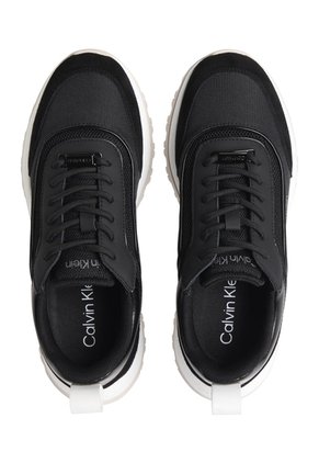 Tenis Multicolor Runner En Tejido De Malla Con Suela Gruesa Calvin Klein