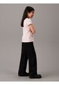 Camiseta Niña Rosada Slim Con Logo Calvin Klein de Calvin Klein