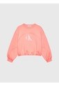 Suéter Rosado Boxy Con Monograma Para Niña Calvin Klein de Calvin Klein