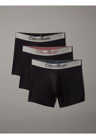 Pack Negro De 3 Bóxers Sueltos Largos - Micro Stretch Calvin Klein Calvin Klein