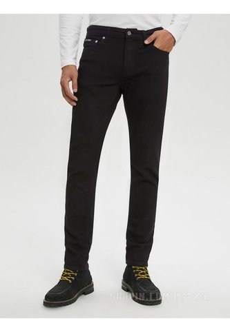 Jeans Negro Slim Classic Para Hombre Calvin Klein Calvin Klein
