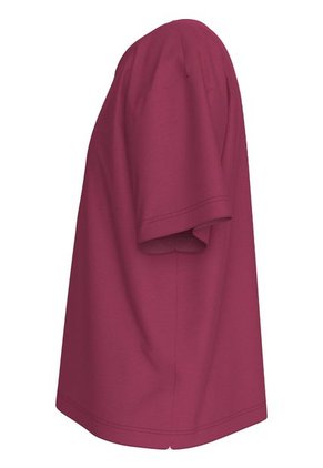 Camiseta Niña Morado Boxy De Algodón Calvin Klein