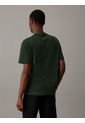 Camiseta Verde Con Micro Logo Calvin Klein de Calvin Klein