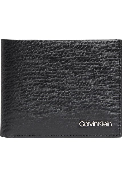 Cartera De Piel Con Compartimento Para Billetes Y Monedero Negro Calvin  Klein - Compra Ahora | Dafiti Colombia