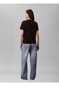Camiseta Negra Classic Con Monograma Calvin Klein de Calvin Klein