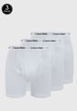 Bóxer Trío Blanco-Negro Calvin Klein de Calvin Klein