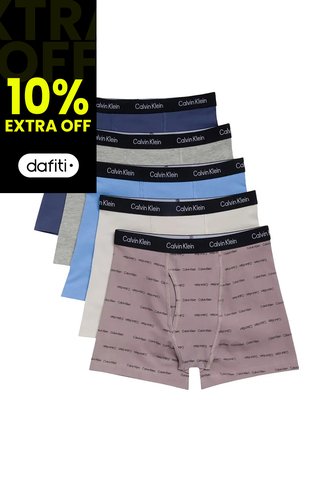 Pack Multicolor Para Niño De 5 Bóxers Brief Calvin Klein Calvin Klein