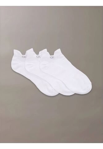 Pack Blanco De 6 Medias Con Logotipo Calvin Klein Calvin Klein