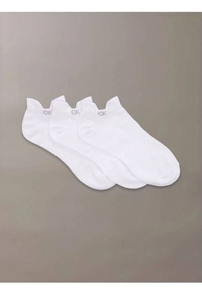 Pack Blanco De 6 Medias Con Logotipo Calvin Klein