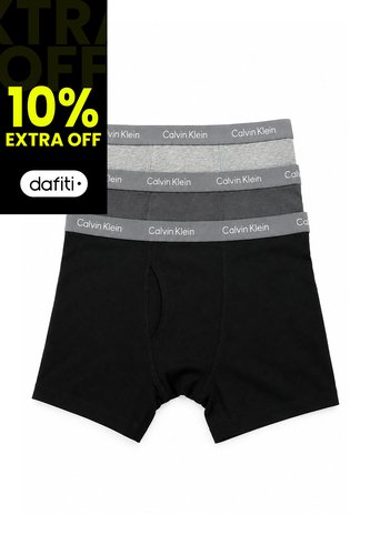 Pack Multicolor Para Niño De 3 Bóxers Brief Calvin Klein Calvin Klein