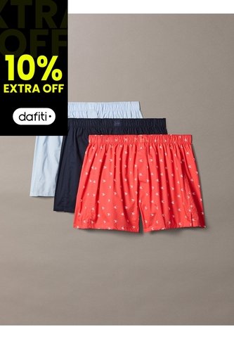 Pack Multicolor De 3 Bóxers Trap Calvin Klein Calvin Klein