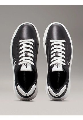 Tenis Negro Chunky Cupsole Laceup Calvin Klein