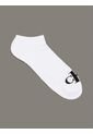 Pack Blanco De 6 Medias Monogramed Cushion Crew Calvin Klein de Calvin Klein