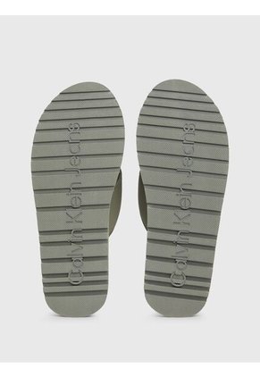 Sandalias Verde Slipon Calvin Klein