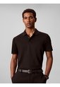 Polo Negro Con Tecnología Interlock Calvin Klein de Calvin Klein