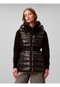 Chaqueta Negra Puffer Liviana Sin Mangas Con Cinturón Calvin Klein de Calvin Klein