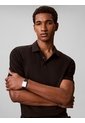 Polo Negro Con Tecnología Interlock Calvin Klein de Calvin Klein