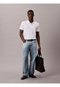 Polo Blanco Con Tecnología Interlock Calvin Klein de Calvin Klein