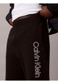 Pantaloneta Negra De Punto Con Gráfico Calvin Klein de Calvin Klein