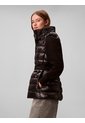 Chaqueta Negra Puffer Liviana Sin Mangas Con Cinturón Calvin Klein de Calvin Klein