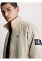 Chaqueta Bomber De Poliéster Reciclado Hombre Beige Calvin Klein de Calvin Klein