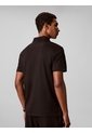 Polo Negro Con Tecnología Interlock Calvin Klein de Calvin Klein
