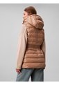 Chaqueta Marrón Puffer Liviana Sin Mangas Con Cinturón Calvin Klein de Calvin Klein