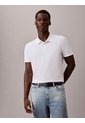 Polo Blanco Con Tecnología Interlock Calvin Klein de Calvin Klein