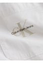 Camisa Manga Larga Sencilla Con Logo Bordado En El Pecho  Calvin Klein de Calvin Klein