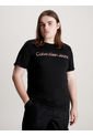 Camiseta Slim Con Logo Hombre Negro Calvin Klein de Calvin Klein