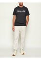 Camiseta Negra Con Estampado Gráfico De Logo Calvin Klein de Calvin Klein