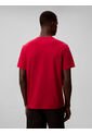 Camiseta Roja Con Estampado De Logo Calvin Klein de Calvin Klein