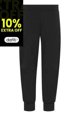 Pantalón Negro De Chándal De Viaje Calvin Klein Calvin Klein