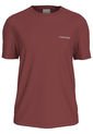 Camiseta Roja Con Micro Logo Calvin Klein de Calvin Klein