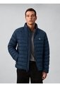 Chaqueta Azul Puffer De Peso Medio Y Cierre De Cremallera Calvin Klein de Calvin Klein