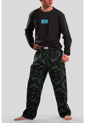 Conjunto Negro De Pijama - CK96 Calvin Klein