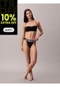 Tanga Negra De Hilo - Intense Power Microfibre Calvin Klein de Calvin Klein